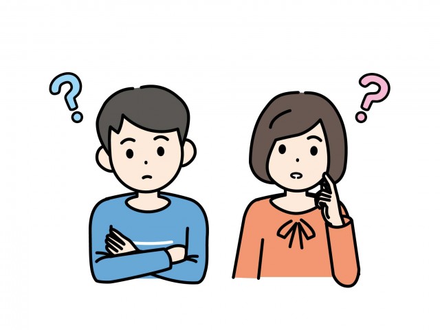 ※悩んでいる人のイラスト

