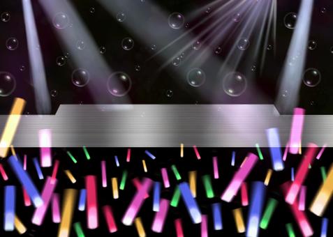 ライブ会場のイラスト