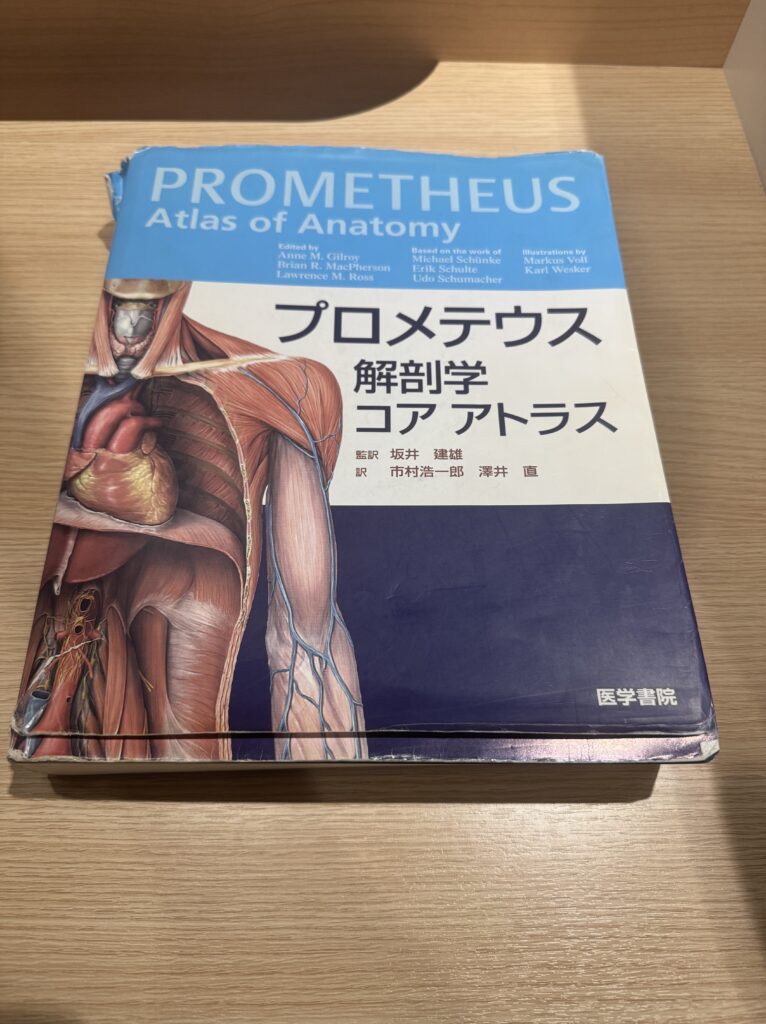 プロメテウス解剖学コアアトラスの写真