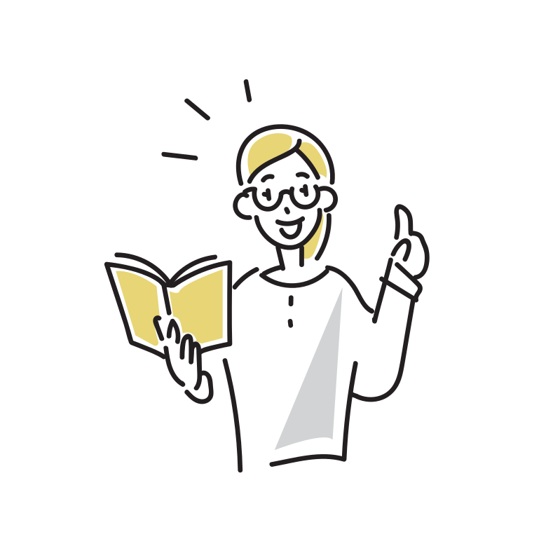 教鞭をとる女性のイラスト